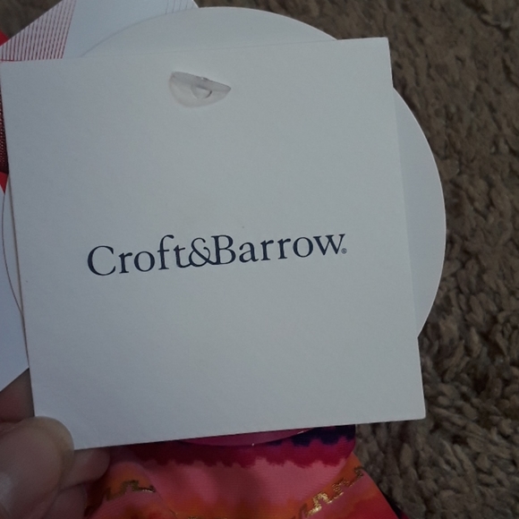 Colorful NWT Tummy Slimmer Bathing Suit Top - Picture 4 of 11